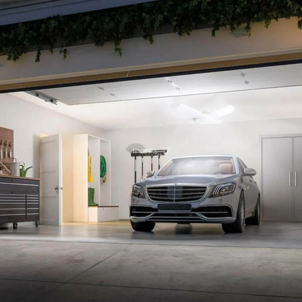 Светодиодный гаражный светильник 85-265 в регулируемый деформируемый потолочный