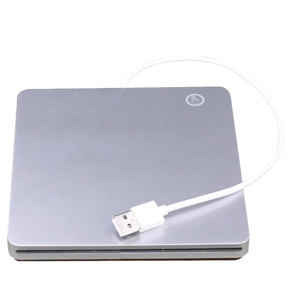 USB внешний слот DVD CD RW привод горелка супер тонкий мобильный для Apple Mac book Pro