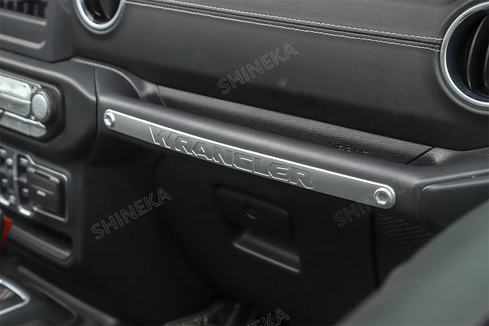 Внутренние молдинги для Jeep Wrangler JL+ Co-pilot центральной консоли ручка полосы отделка, наклейки аксессуары для Jeep Wrangler