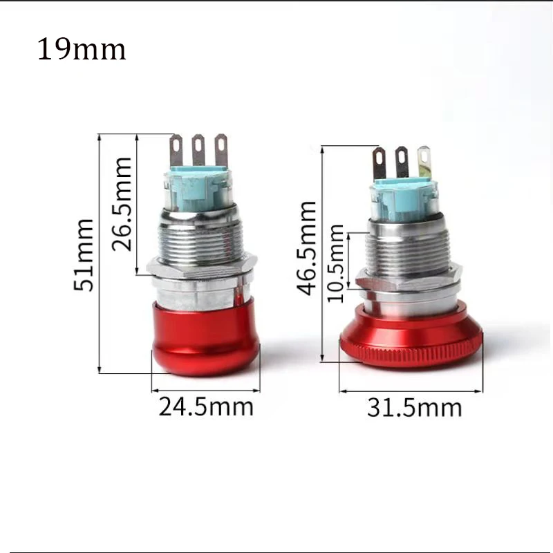 Водонепроницаемая металлическая защелка 1 упаковка 16 мм 19 22 | Обустройство дома