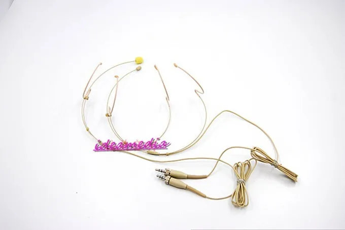 Бесплатная доставка 3 шт головной конденсатор гарнитура микрофон для Sennheiser