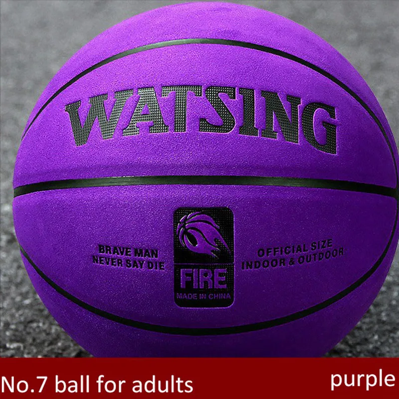

and leather feel 7# cowhide 10colors genuine texture indoor soft molting outdoor wear-resistant basketball leather cement floor