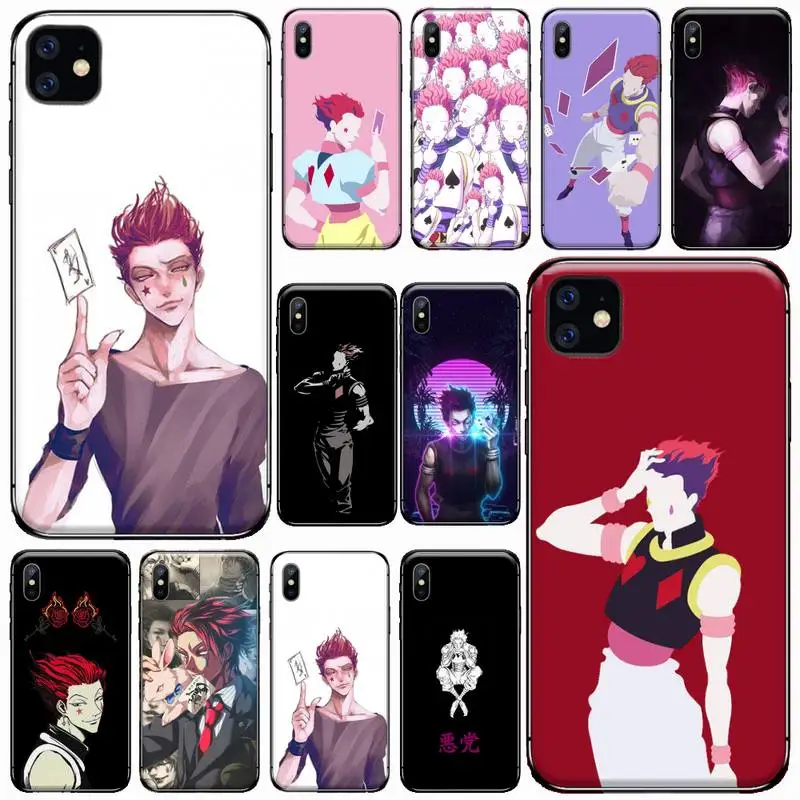 

Hunter x Hunters Hisoka Phone Case for iPhone 11 12 pro XS MAX 8 7 6 6S Plus X 5S SE 2020 XR mini