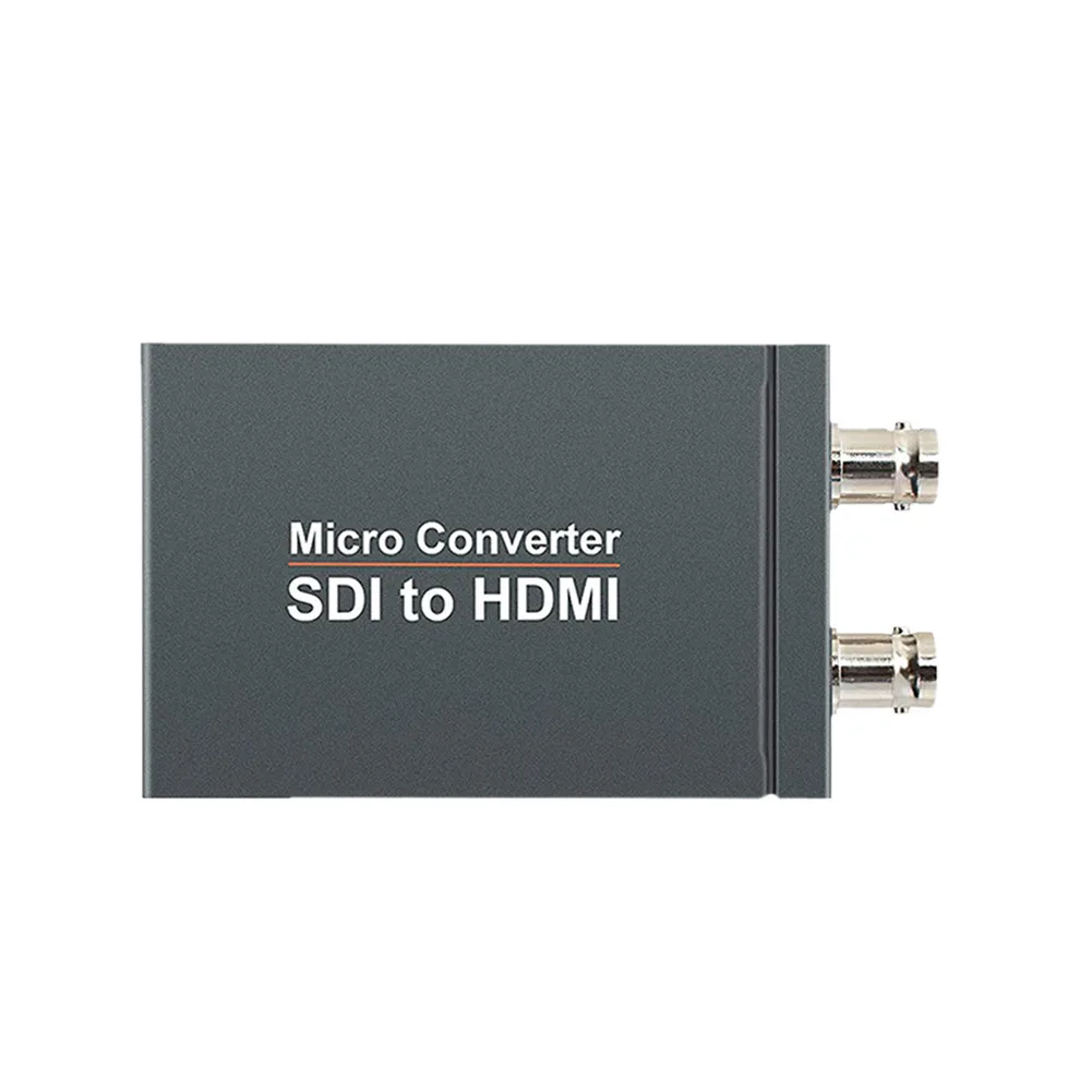 SDI to HDMI SDI к HDMI/HDMI к SDI с питанием мини 3g HD SD-SDI видео микро Конвертер адаптер с аудио Автоматическое определение формата для камеры - Цвет: SDI to HDMI