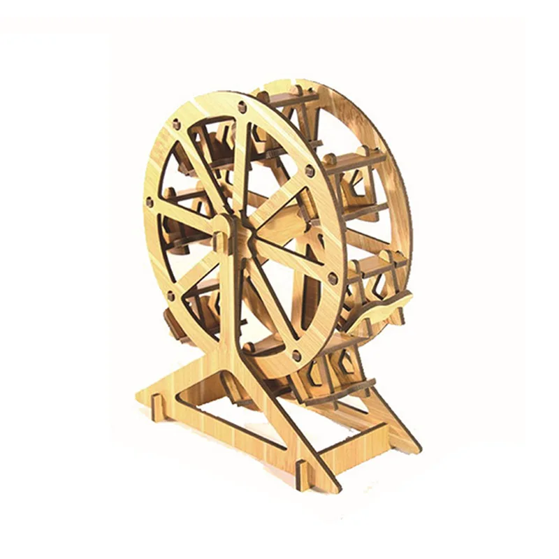DIY 3D деревянная головоломка для детей головоломки детские игрушки деревянные машины грузовик животные пазлы Игрушки Обучающие Модели Строительные наборы для детей - Цвет: 18