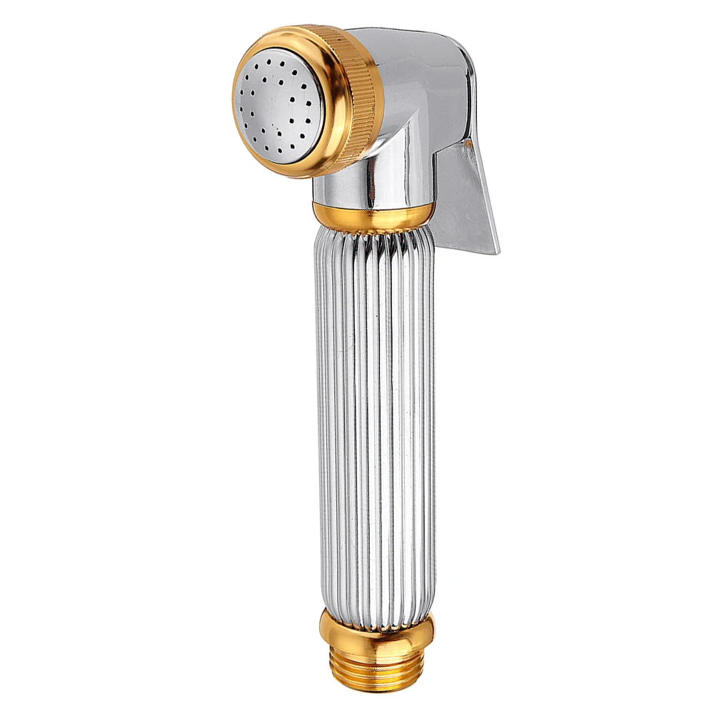 

Zinc Alloy Handheld Ruled Bathroom Bidet Portable Pressurized Toilet Bidet Spray Shower Head Water Sprayer Cloth Diaper Sprayer