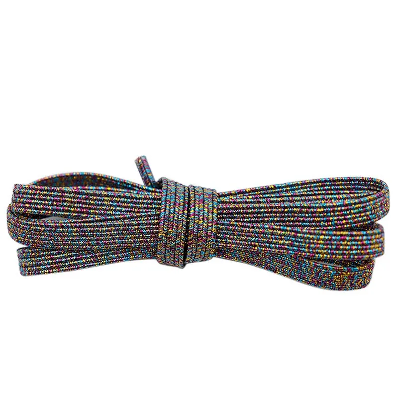 

Weiou Lace 6MM Sneaker Shoelaces Clothing Canvas Cord Colored Flat Lacet With Elastic Ropes Malleability Nice Hoodie Drawstring