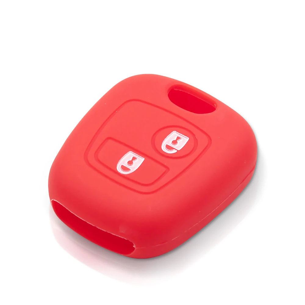 Силиконовый чехол KEYYOU для автомобильного ключа защитный Citroen C1 C2 C3 C4 Xsara Picasso Peugeot