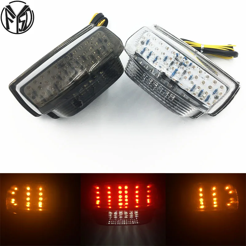 

For Honda CBR600RR CBR 600 RR 2007 2008 2009 2010 2011 2012 Rear Tail Light Brake Turn Signals Integrated LED Light Accessories