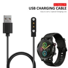 Зарядная док-станция для смарт-часов, магнитный USB-кабель для зарядки, шнур для Xiaomi Haylou RT LS05RT LS05S, спортивное зарядное устройство для смарт-часов