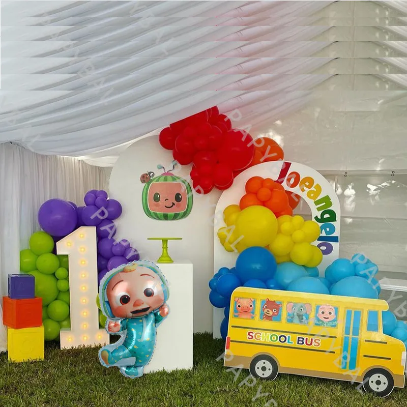 Набор воздушных шаров из алюминия 1 комплект арка для детского дня рождения
