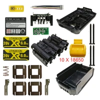 dawupine dcb200 li ion battery plastic box case pcb charging protection circuit board for dewalt 18v 20v 3 0ah 6ah tool housing