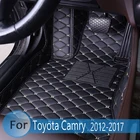 Автомобильные коврики для Toyota Camry 2017, 2016, 2015, 2014, 2013, 2012, аксессуары, кожаные коврики, Стайлинг салона автомобиля