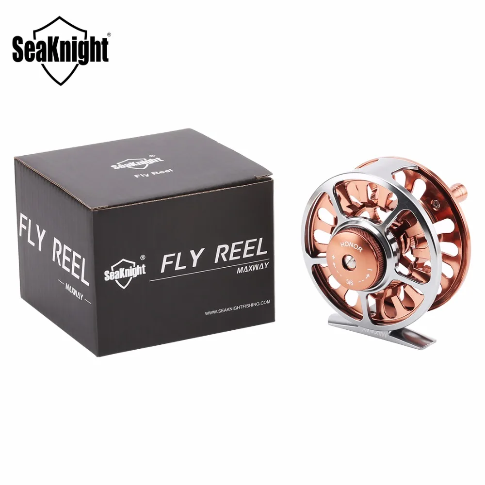 SeaKnight HONOR Fly Fishing Reel Machined Aluminum Full Metal Fishing Wheel Saltwater Freshwater Fishing 3/4 5/6 7/8 9/10 enlarge