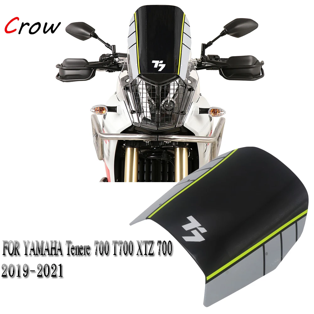 

NEW Motorcycle Accessories Windshield Wind Screen Shield Deflector Protector Cover FOR YAMAHA Tenere 700 T700 XTZ 700 2019-2021