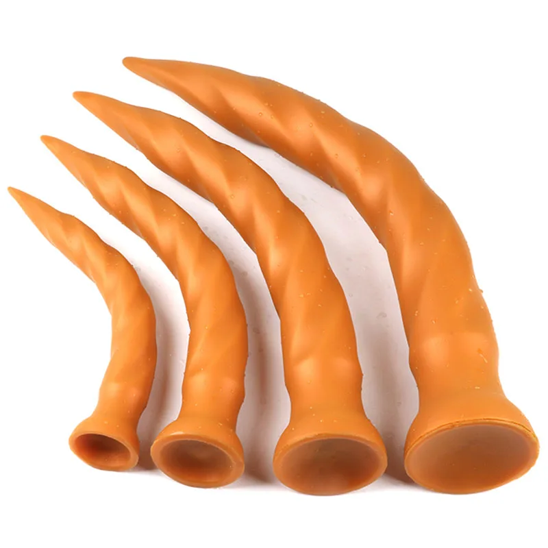 Anal Sex Shop Super Long Dildo Plug Prostate Massager Soft Big Butt Dilator BDSM Game Toys For Adults Woman | Красота и здоровье