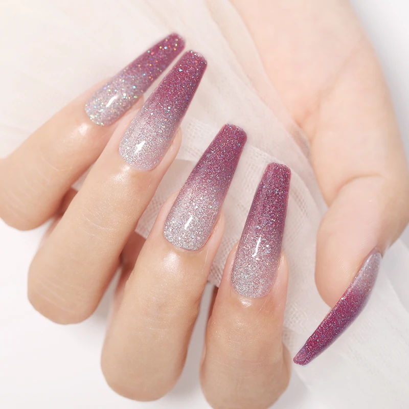 LEMOOC 8 мл температурный цветной Блестящий Гель-лак холодный термальный магический