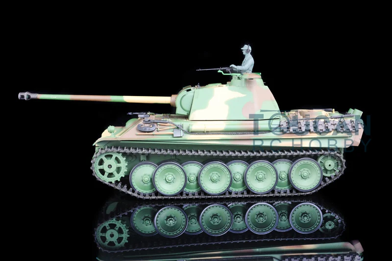 Хобби-игрушки Heng Long масштаб 1/16 RC Танк 3879 7.0 пластиковая немецкая пантера G RTR