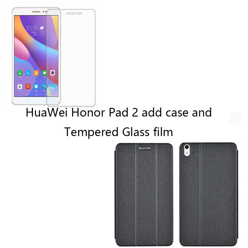 add case and film 8 дюймов планшетный ПК huawei Honor Pad 2 JDN-AL00 Восьмиядерный процессор Snapdragon616 3 ГБ ОЗУ 32 Гб ПЗУ 1920*1200 ips Bluetooth Android 6,0 - Комплект: add case and film