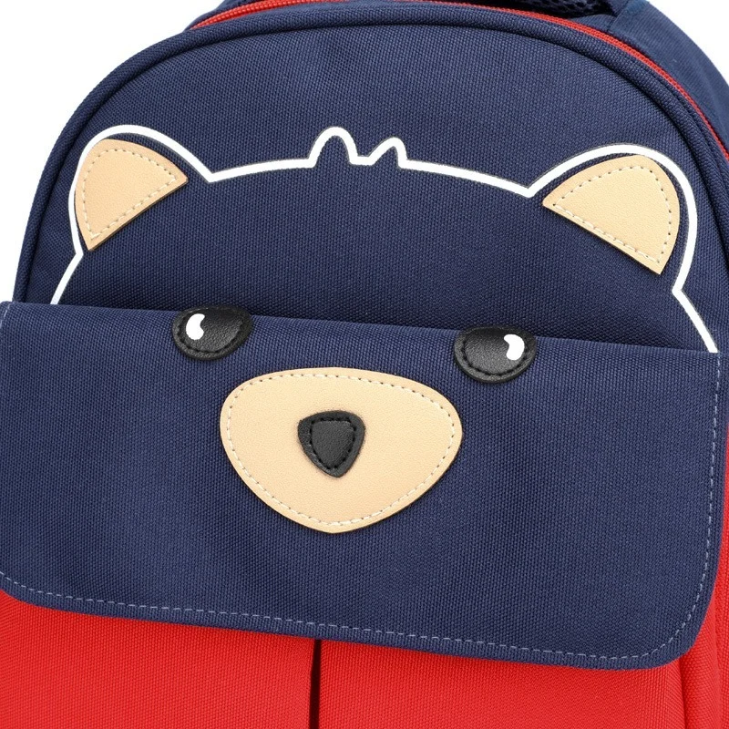 Children's Schoolbag baby girl backpack Breathable Decompression Oxford Cartoon Bear Pattern Schoolbag Backpack children bag