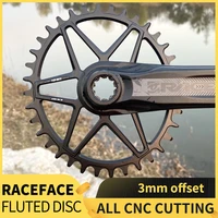 pass quest raceface crank special positive and negative tooth width narrow tooth sprocket mountain bike sprocket oval