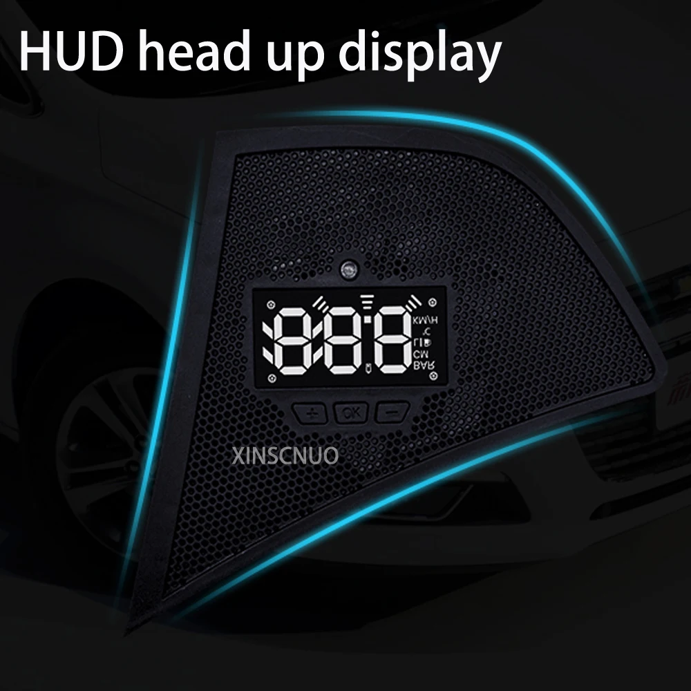 XINSCNUO OBD для Chevrolet Cruze 2014 2018 автомобильный HUD Дисплей проекционный Спидометр