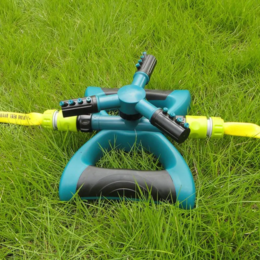 

Garden Lawn Sprinkler Automatic 360 Degree Rotating Watering Device With 12 Spray Nozzles For Yard Garden Adjustable Angle
