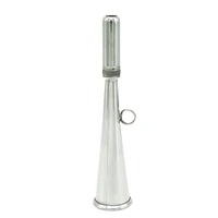 1pc silver 316l stainless steel fog horn whistle for yacht marine boat accessories