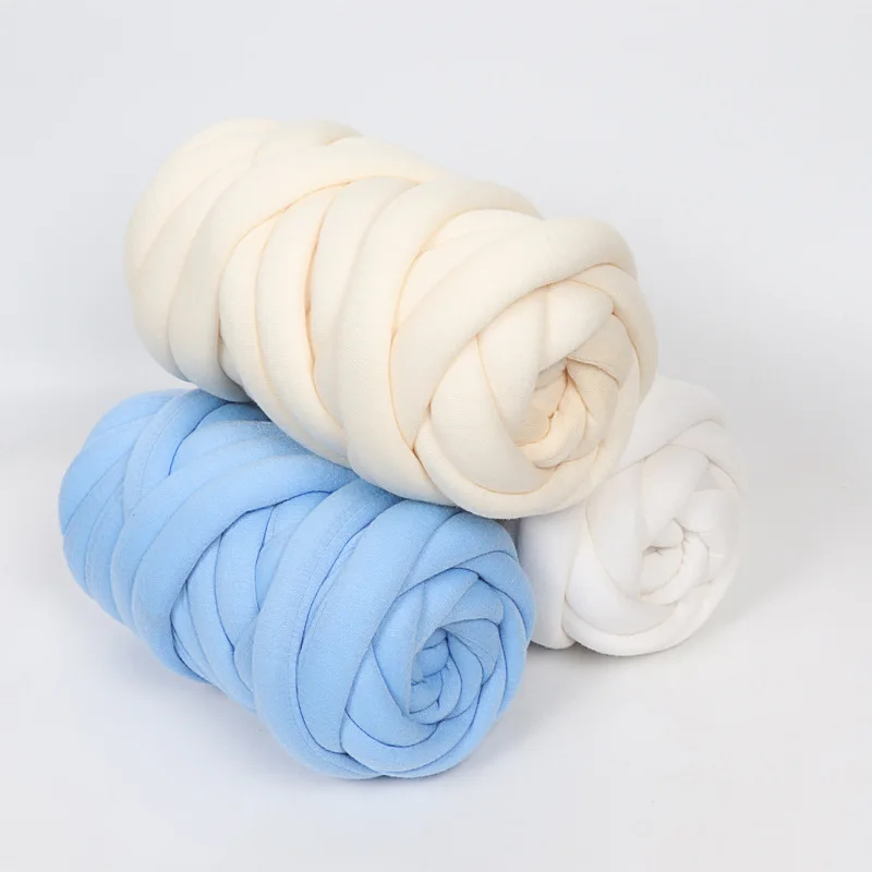 

250G New Filling Core Cotton Iceland Yarn Hand-Woven Blanket Sub-Line Ultra-Coarse Cloth Strip Line