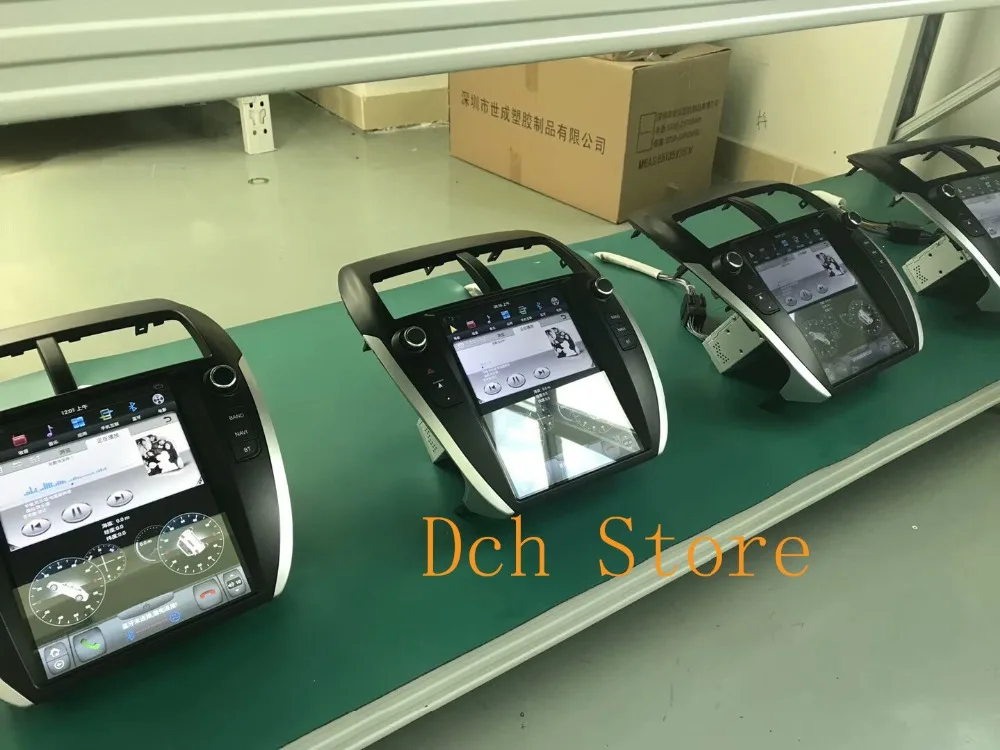 Автомобильный радиоприемник 10 4 дюйма в стиле Tesla Android 9 0 автомобильный DVD