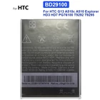 Запасной аккумулятор BD29100 для HTC G13 A510c A510 Explorer HD3 HD7 PG76100 T9292 T9295 Wildfire S 1230 мАч + номер для отслеживания