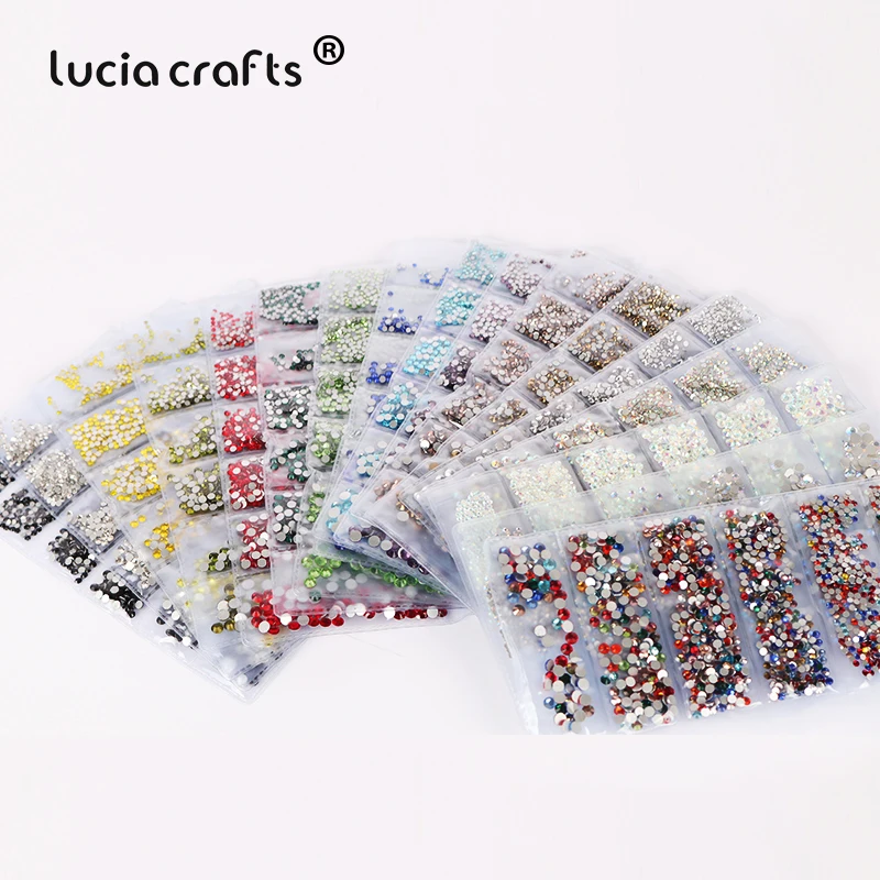 Lucia Crafts 1 Набор клей на плоской задней стороне Стразы Кристалл DIY для обуви Декор