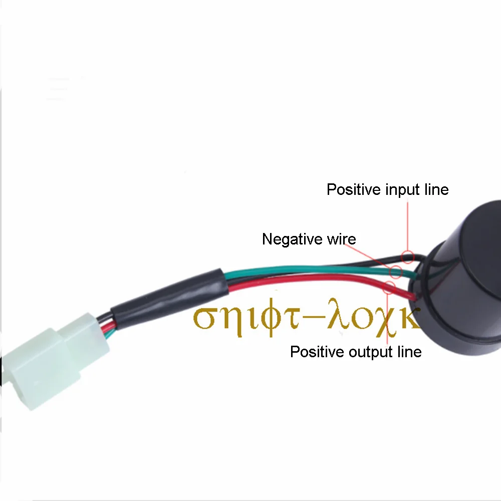 

12V/48V/60V Turn Signal Flasher Universal Three-wire Turning Flasher Buzzer for Citycoco modified Accessories parts