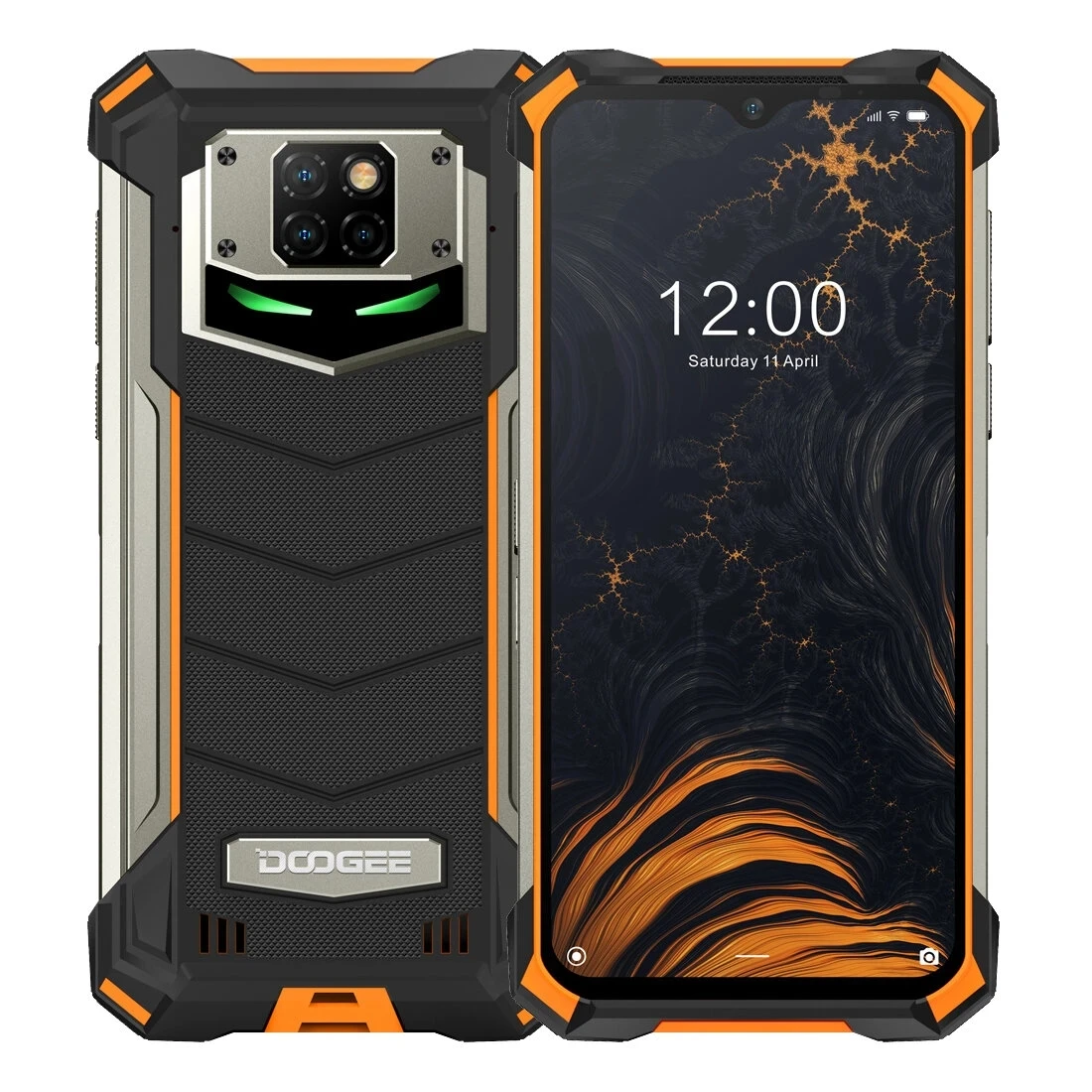 

DOOGEE S88 Pro Rugged Mobile Phone IP68/IP69K 10000mAh telephones Helio P70 Octa Core 6GB RAM 128GB ROM smartphone Android 10 OS