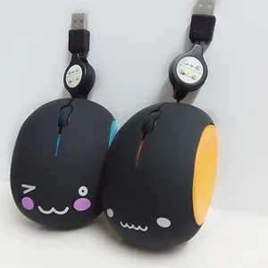 Gaming Computer Mouse Small Cute Girl Mini Mouse Cartoon Mouse USB
Creative Wired Laptop Silent Mouse for Macbook Wholesale