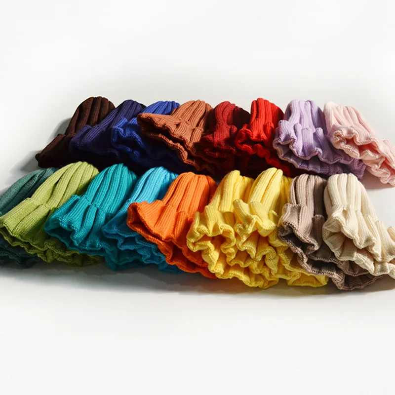 Новое поступление 2019 детская Шапка-бини шапки зимние теплые детские для малышей