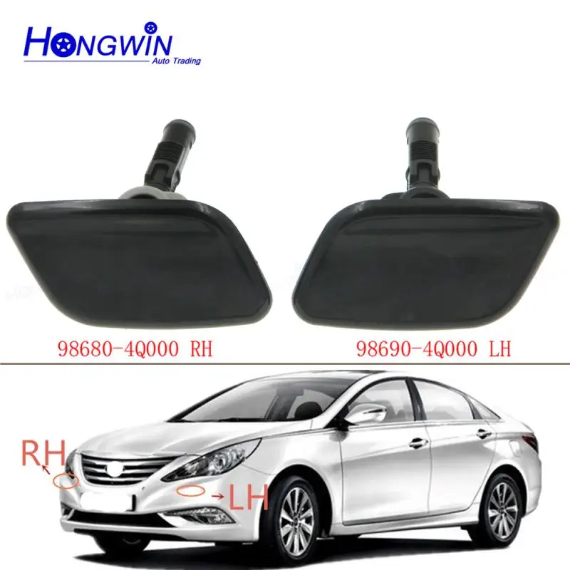 

98680-4Q000 (LH)& 98690-4Q000 (RH) Front Headlight Washer Nozzle Cover For Hyundai I45 SONATA YF 2010- 13 98690-3S000