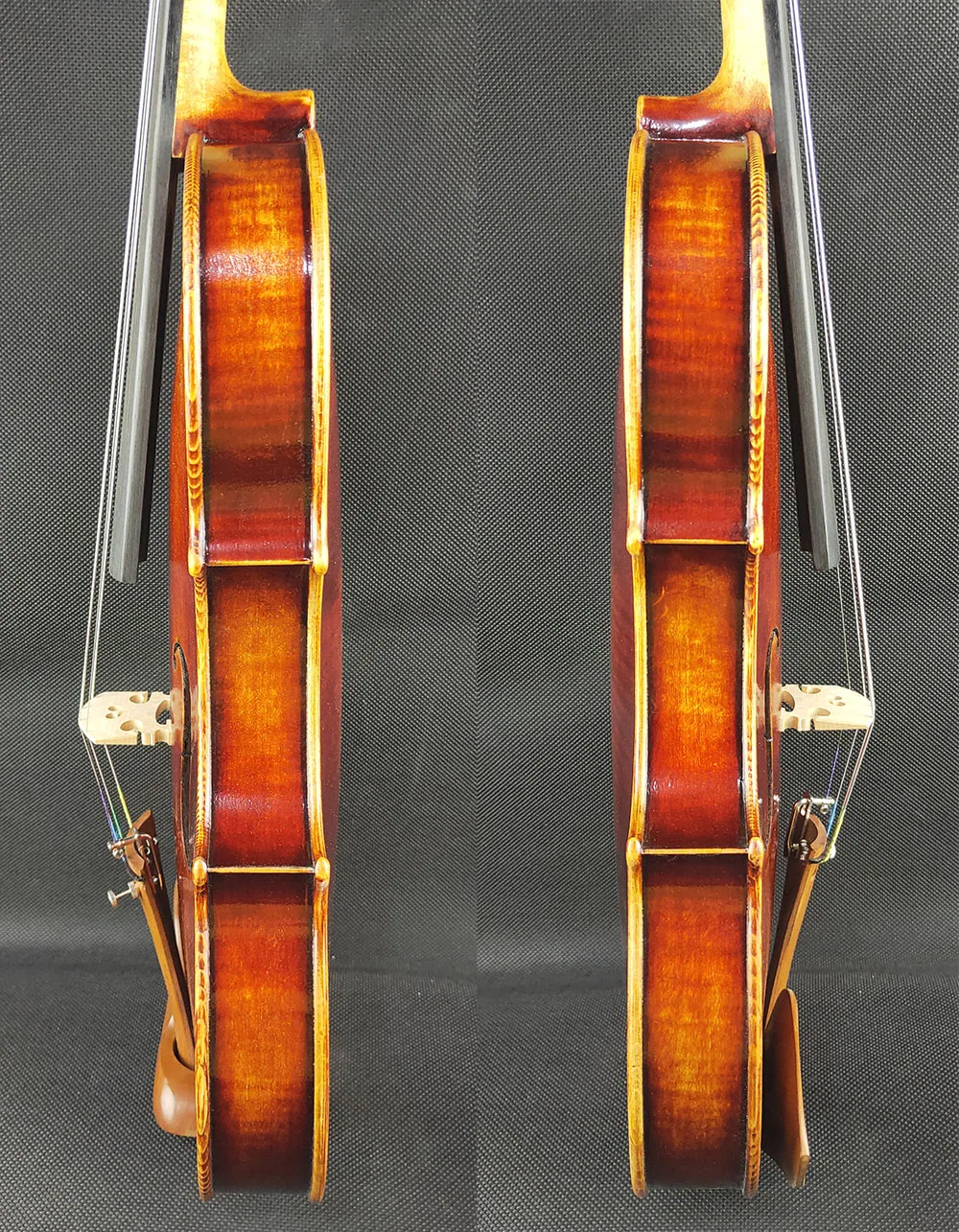 50 лет ели! Красная Mendelssohn скрипка 4/4 ca. 1721 Stradivarius ручной работы масляный лак