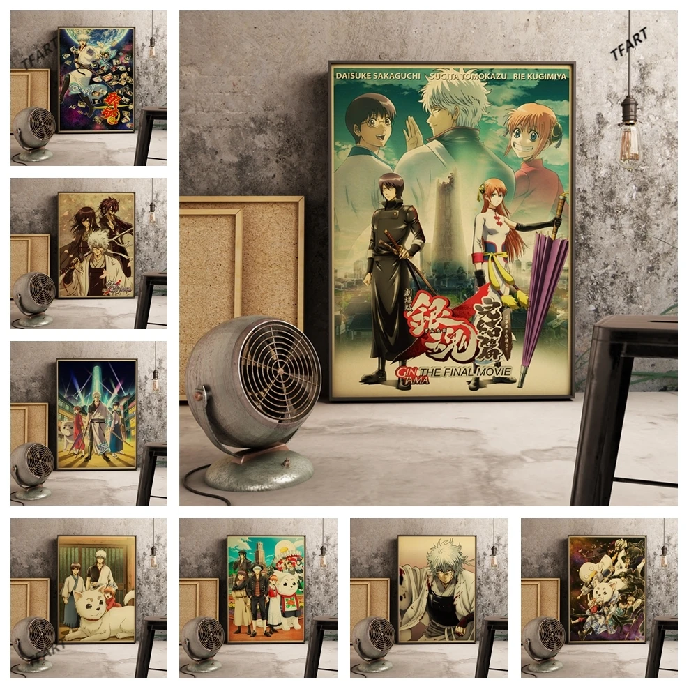

Diamond Inlaid Classic Anime Gintama Diamond Painting Diamond Embroidery DIY Full Diamond Embroidery Room Decoration