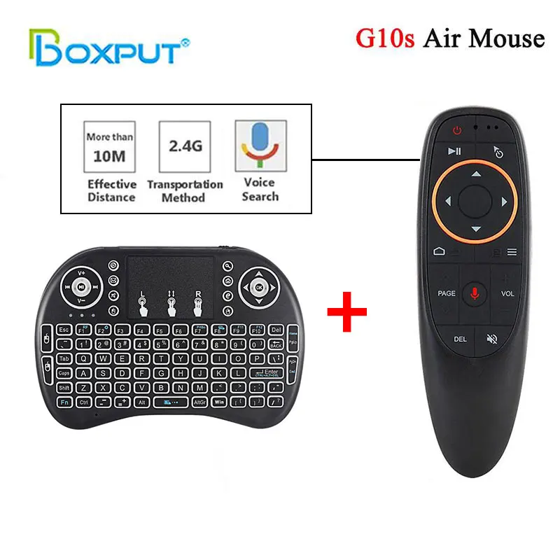 Пульт дистанционного управления G10s i8 Air Mouse с гироскопом, 2,4 ГГц