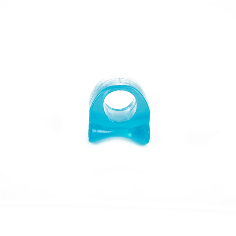 

Blue Soft Silicone Gel Toe Separator Relief Hallux Valgus Pain Bunion Spacers
