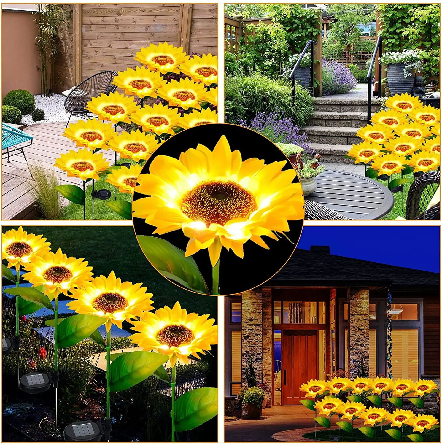 

Solar Lights Outdoor, LED Garden Stake Landscape Path Light, Waterproof Flash, Terrace Lawn Backyard Christmas Decoration Lamp