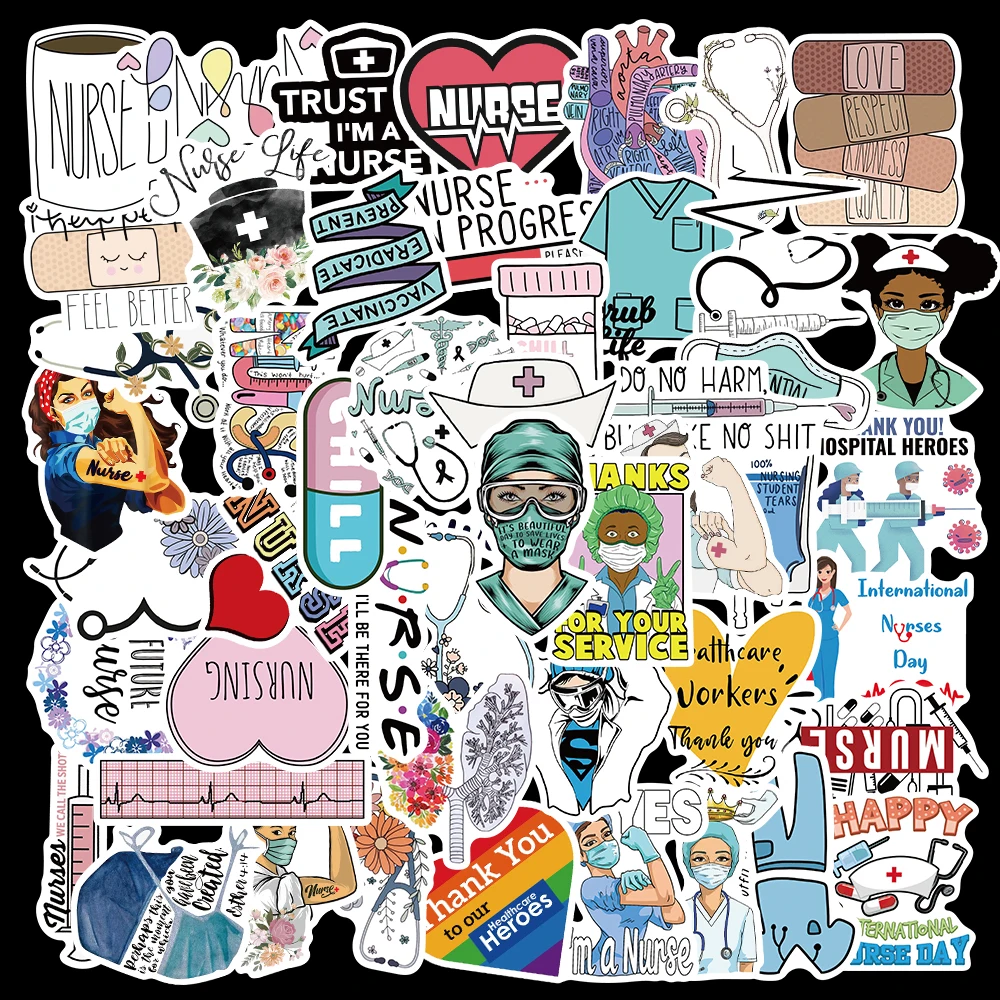 10/50 шт. наклейки для ноутбука гитары багажа холодильника | Игрушки и хобби