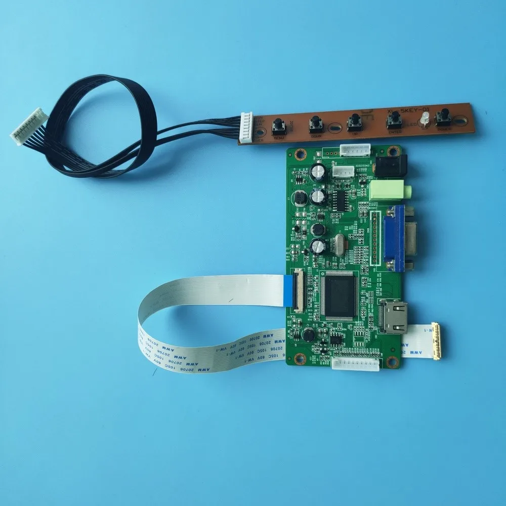 Комплект для планшетов головного света/Φ, 30 контактов, 1920x1080, плата монитора, дисплей, сделай сам, EDP, светодиодный драйвер HDMI, экран контроллера VGA, ЖК-дисплей