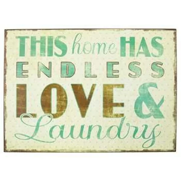 

Винтаж "домашняя страница" имеет Бесконечная любовь и прачечные Металлические Жестяная Вывеска 8x12 дюймов ретро дома Кухня Ванная комната д...