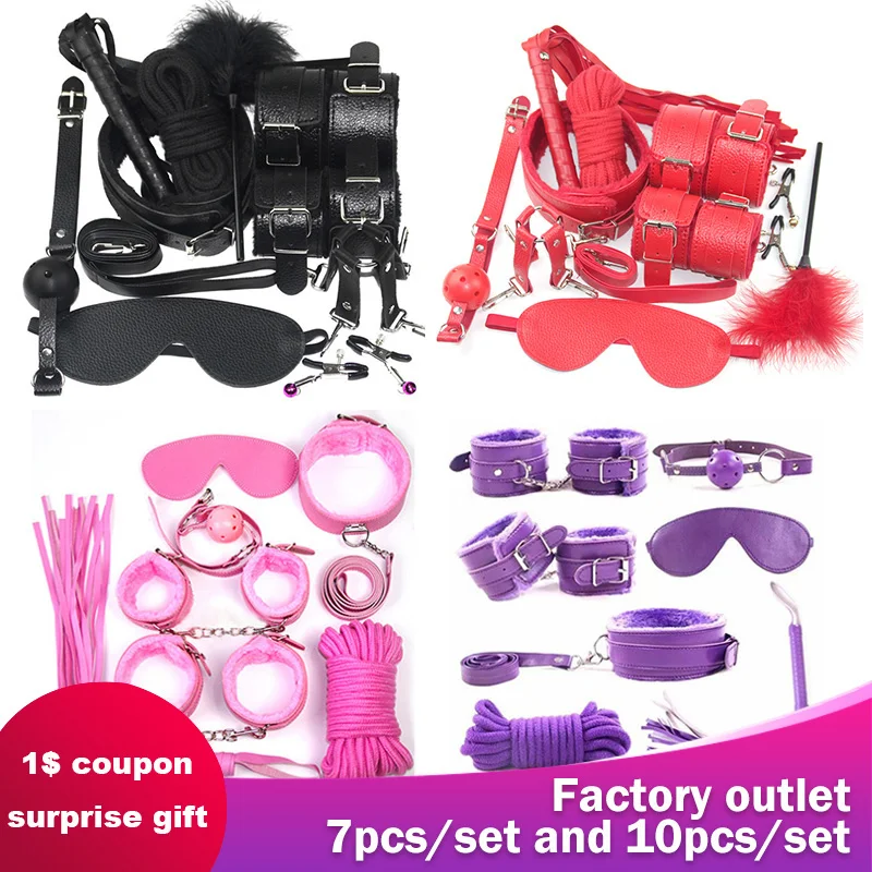 Наручники для секса секс инструменты наручники зажимы сосков БДСМ маска бандаж