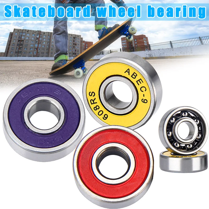 10 шт. подшипники высокопроизводительный ролик прочный для скейтборда скутера