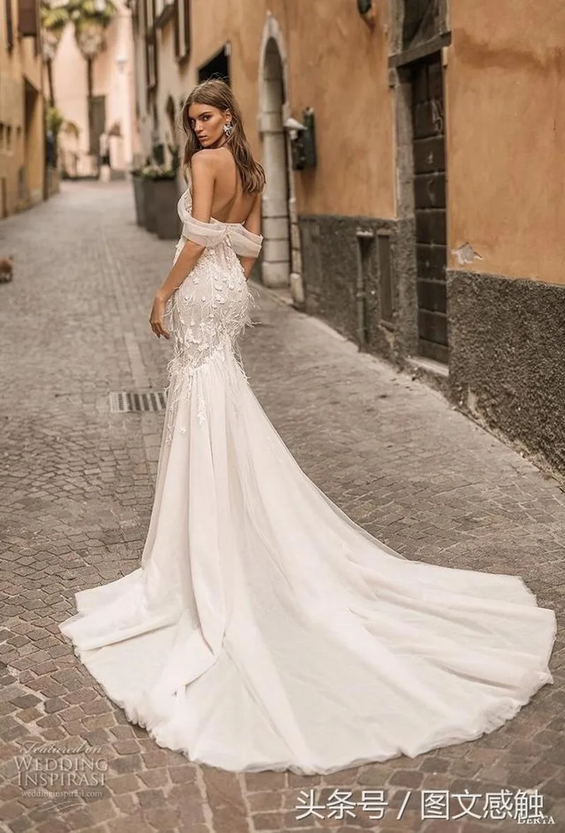 Женское свадебное платье с открытыми плечами цвета слоновой кости индийское