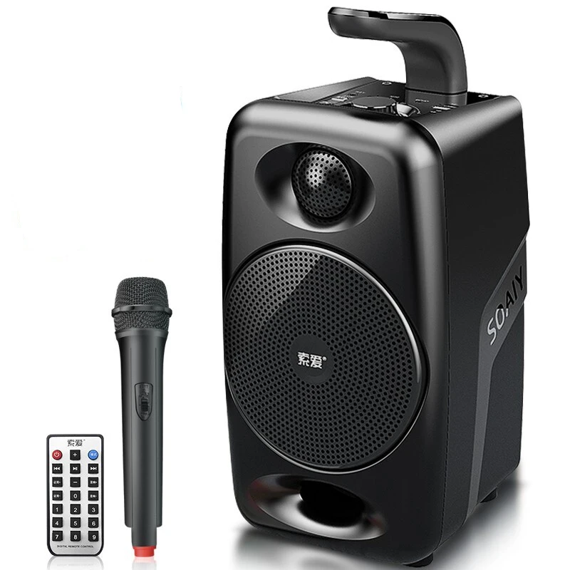 

Portable Outdoor Speakers Bluetooth Wireless Speaker 3D Stereo Clock Bass Loudspeaker 25W HiFi Music Subwoofer Support Mic FM