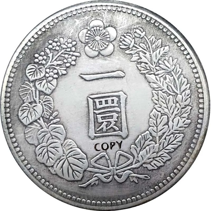 Корейская коллекция монет вековая старая 38 мм копия Выгравированные сувениры 27